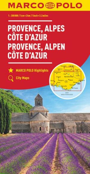 MARCO POLO Karte Provence
