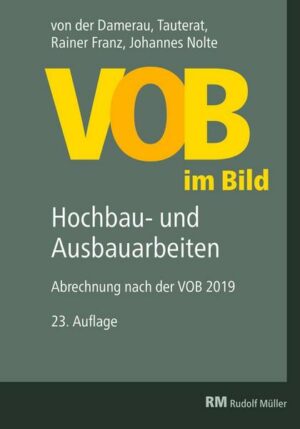 VOB im Bild – Hochbau- und Ausbauarbeiten