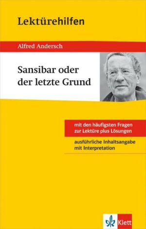 Klett Lektürehilfen Alfred Andersch