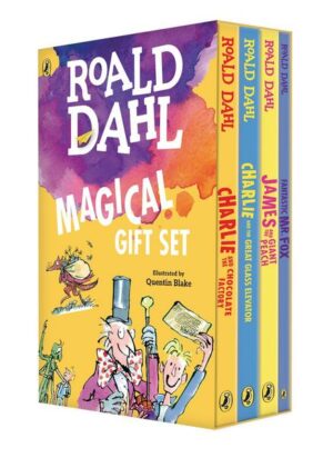 Roald Dahl Magical Gift Set (4 Books): Charlie and the Chocolate Factory