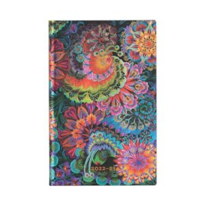 Paperblanks18-Monatskalender Flexi 2023 Mondlicht Maxi Vertikal. 01. Juli 2022 bis 31. Dezember 2023