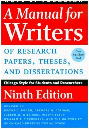 Manual for Writers of Research Papers