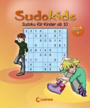 Sudoku für Kinder ab 10. Block 4