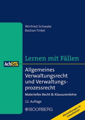 Allgemeines Verwaltungsrecht und Verwaltungsprozessrecht