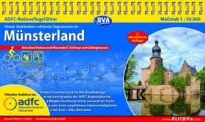 ADFC-Radausflugsführer Münsterland 1:50.000 praktische Spiralbindung