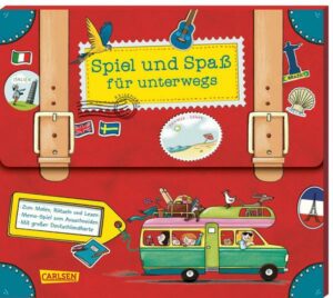 Spiel und Spaß für unterwegs (Buch-Set in Kofferform)