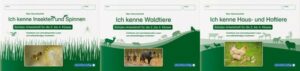 Ich kenne Waldtiere / Haus- und Hoftiere / Insekten und Spinnen - 3 Schülerarbeitshefte im Kombi für die 2. bis 4. Klasse