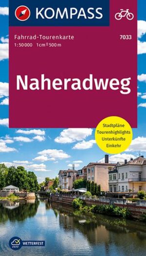 KOMPASS Fahrrad-Tourenkarte Naheradweg