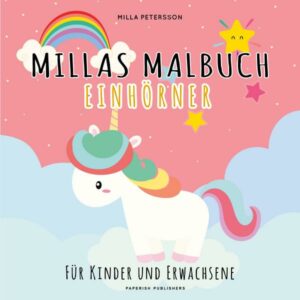 Millas Einhorn Malbuch