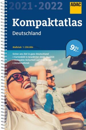 ADAC Kompaktatlas Deutschland 2021/2022 1:250 000