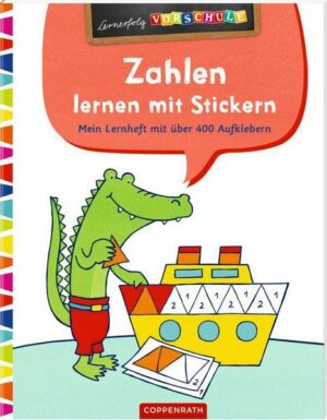 Zahlen lernen mit Stickern