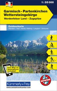 KuF Deutschland Outdoorkarte 3 Garmisch - Partenkirchen