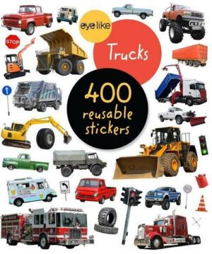 EyeLike Stickers: Trucks