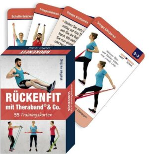 Trainingskarten: Rückenfit mit TheraBand® & Co.