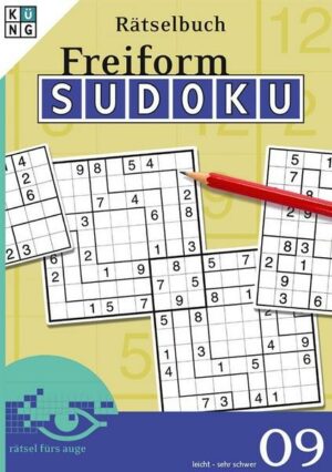 Freiform-Sudoku 09 Rätselbuch