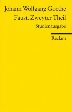 Faust. Zweyter Theil - Paralipomena