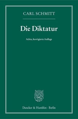 Die Diktatur.