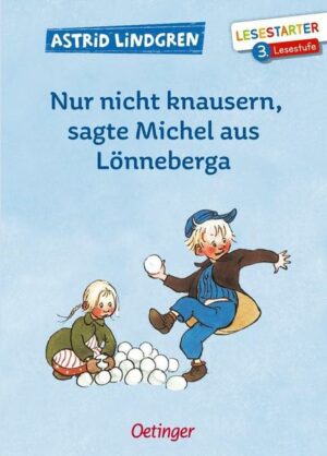 Nur nicht knausern