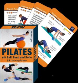 Trainingskarten: Pilates mit Ball