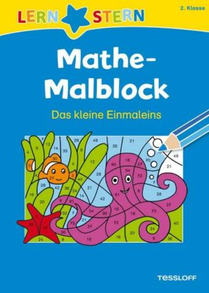 Mathe-Malblock  2. Klasse. Das kleine Einmaleins