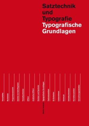 Typografische Grundlagen