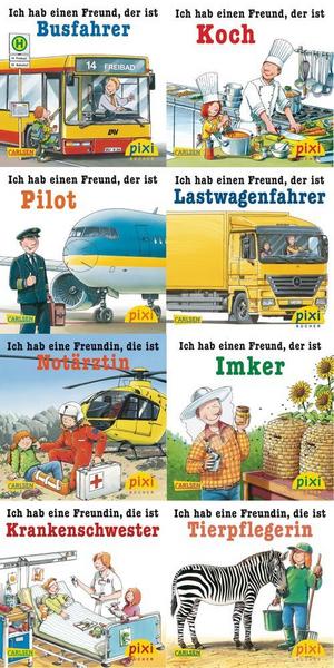 Pixi-8er-Set 213: Was ich mal werden will (8x1 Exemplar)