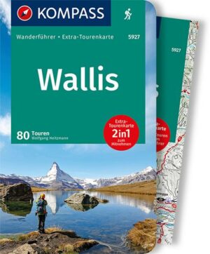 KOMPASS Wanderführer 5927 Wallis