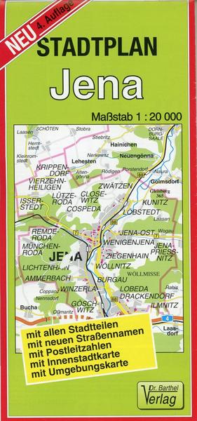 Stadtplan Jena 1 : 20 000