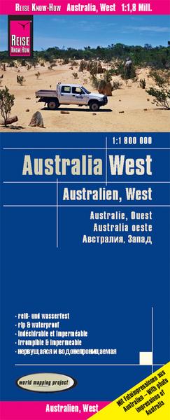 Reise Know-How Landkarte Australien