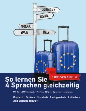 So lernen Sie 4 Sprachen gleichzeitig: Die 1.000 häufigsten Wörter auf Englisch