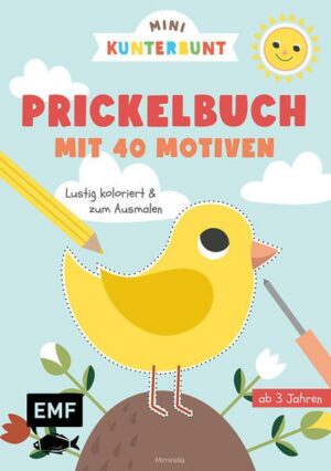 Mini Kunterbunt – Mein erstes Prickelbuch für Kinder ab 3 Jahren