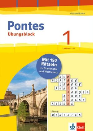 Pontes 1 Gesamtband (ab 2020) - Übungsblock zum Schulbuch 1. Lernjahr