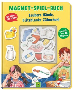 Magnet-Spiel-Buch Saubere Hände