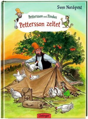 Pettersson und Findus. Pettersson zeltet