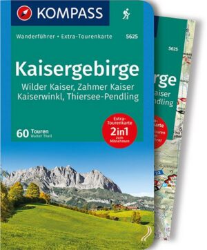 KOMPASS Wanderführer 5625 Kaisergebirge