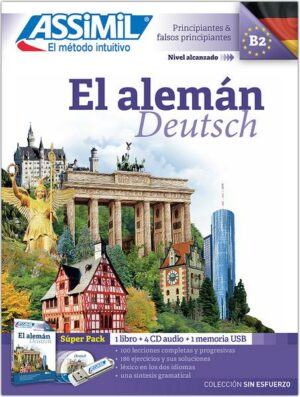 ASSiMiL El alemán - Deutschkurs in spanischer Sprache - Audio-Plus-Sprachkurs - Niveau A1-B2