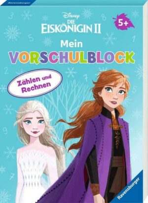 Ravensburger - Disney Die Eiskönigin 2 Mein Vorschulblock: Zählen und Rechnen