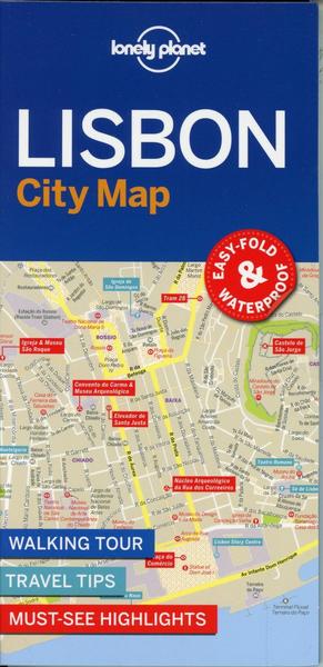 Lonely Planet Lisbon City Map