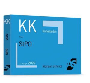 Karteikarten StPO