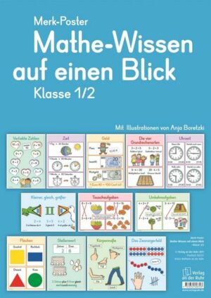 Mathe-Wissen auf einen Blick – Klasse 1/2