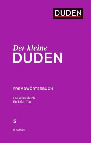 Der kleine Duden - Fremdwörter