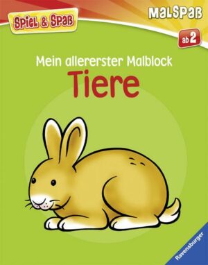 Mein allererster Malblock: Tiere