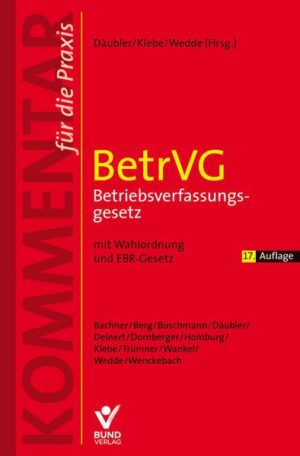 BetrVG - Betriebsverfassungsgesetz