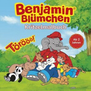 Benjamin Blümchen Kritzelmalbuch - ab 2 Jahren