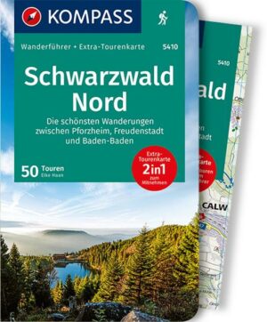 KOMPASS Wanderführer 5410 Schwarzwald Nord