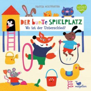 Der bunte Spielplatz - Wo ist der Unterschied?