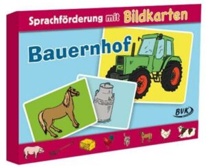 Sprachförderung mit Bildkarten Bauernhof