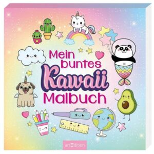 Mein buntes Kawaii-Malbuch
