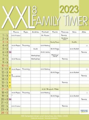 XXL Family Timer 8 2023