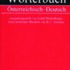 Wörterbuch Österreichisch - Deutsch